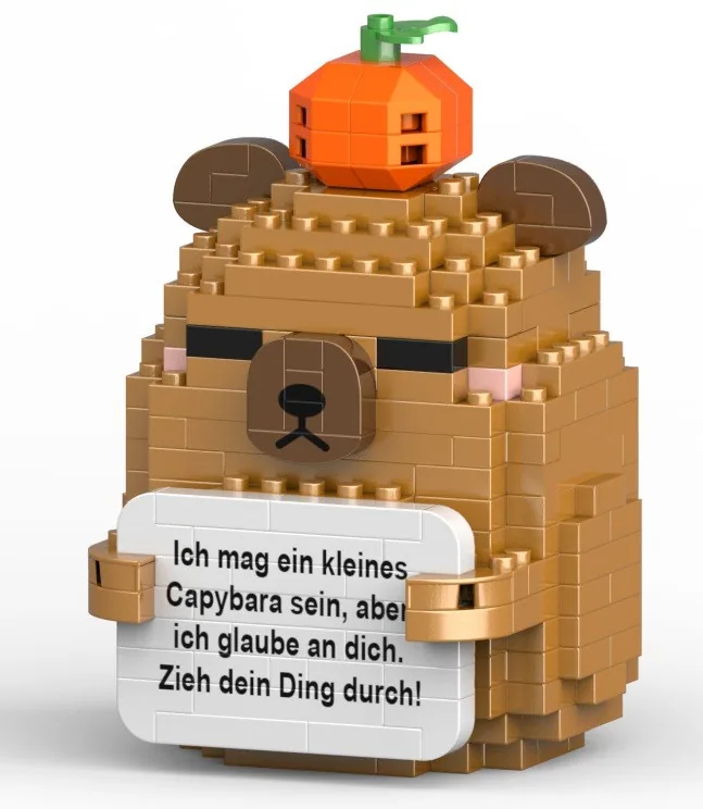 Building Set positive Capybara