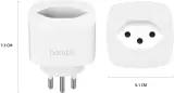 Hombli Smart Swiss Socket S+ (Matter) - white