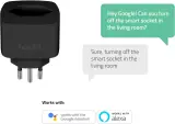 Hombli Smart Swiss Socket S+ (Matter) Promo Pack 2+1 - black