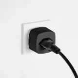 Hombli Smart Swiss Socket S+ (Matter) Promo Pack 2+1 - black