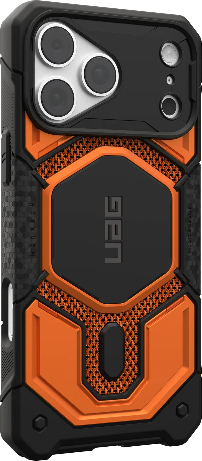 UAG Monarch Pro Magsafe Case - iPhone 17/18 Pro Max - kevlar burnt orange