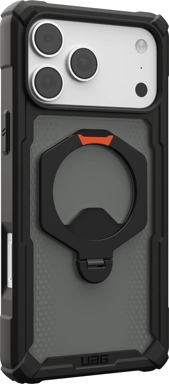 UAG Plasma XTE 360 MagSafe Case - iPhone 17/18 Pro Max - black/orange