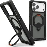 UAG Plasma XTE 360 MagSafe Case - iPhone 17/18 Pro Max - black/orange