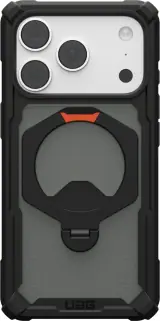 UAG Plasma XTE 360 MagSafe Case - iPhone 17/18 Pro - black/orange