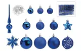 G. Wurm Weihnachtskugel 111-er Set, Blau