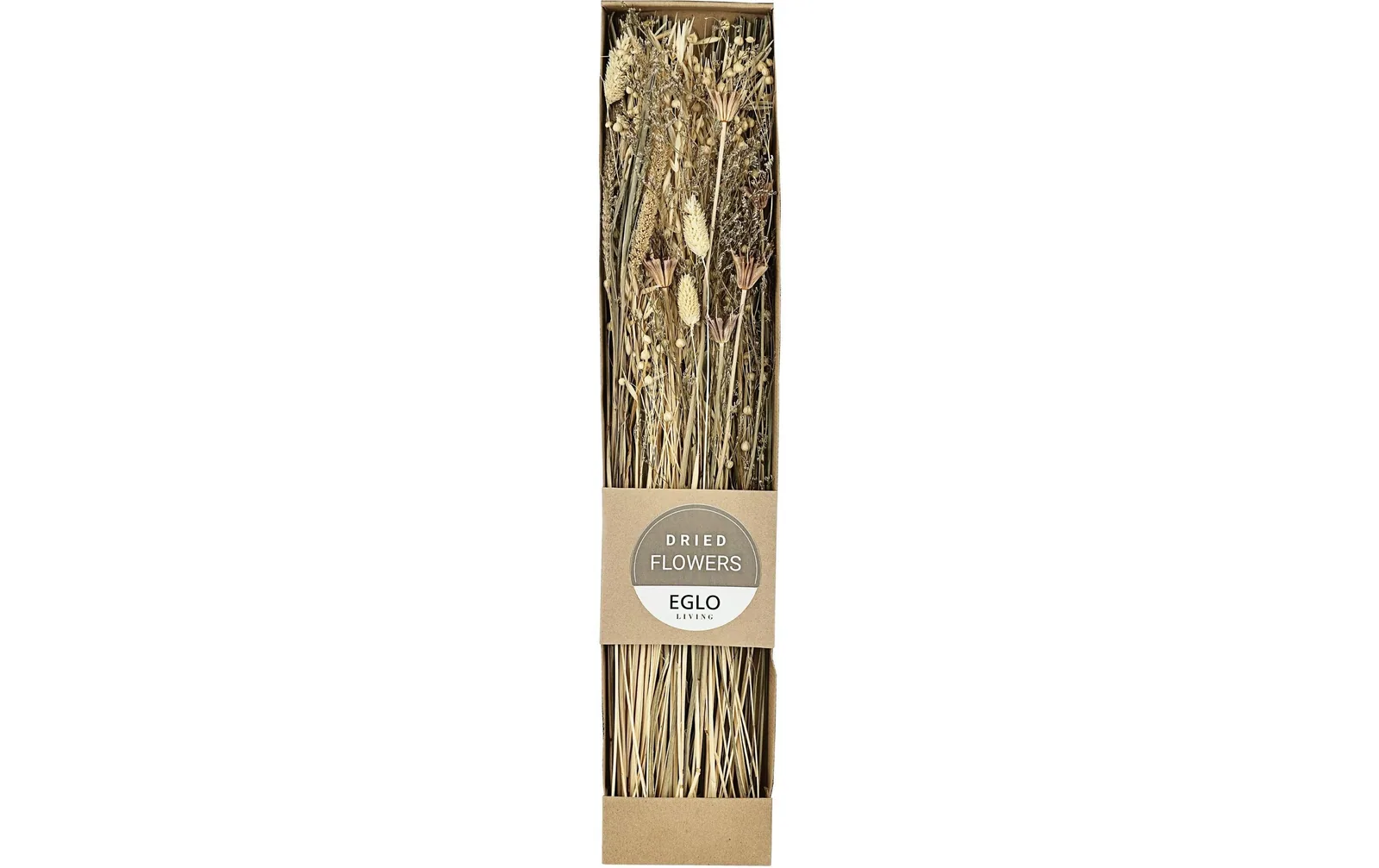 EGLO Trockenblumen und Gräser Braun Beige 60 cm