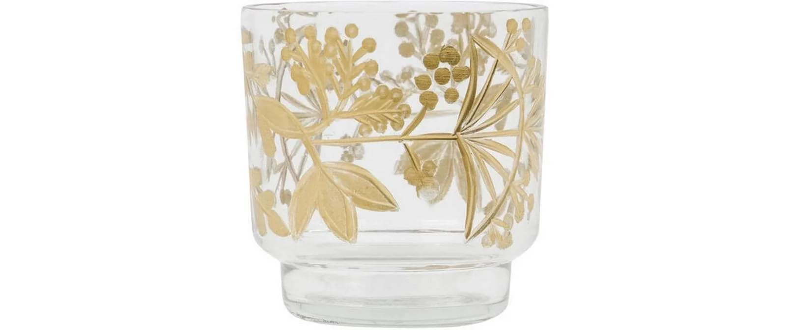House Doctor Teelichthalter Find 7 cm Gold,