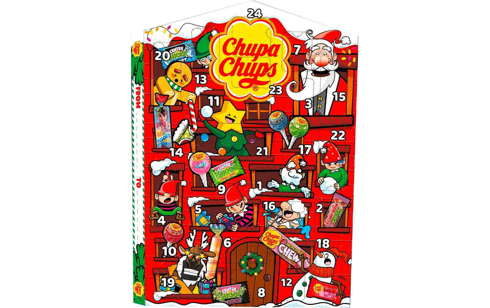 Chupa Chups Int. Chupa Chups Adventskalender House 225 g