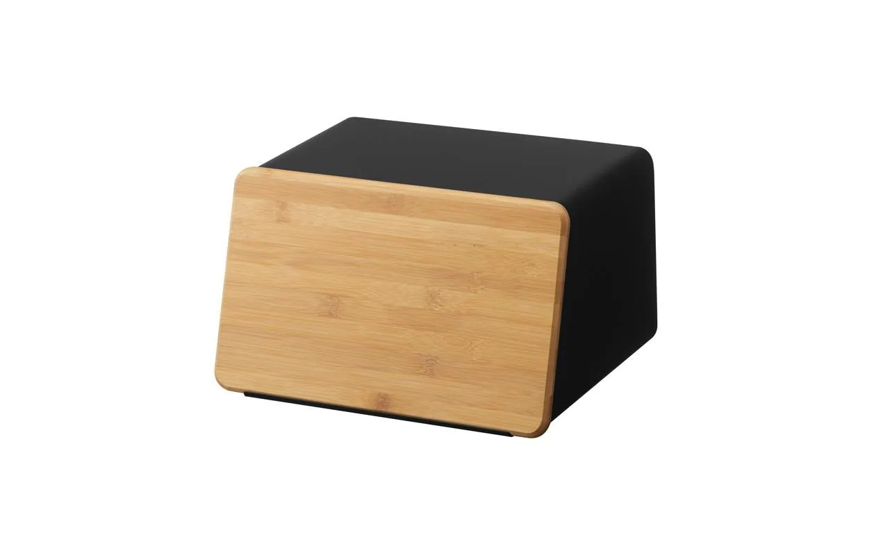 Yamazaki Brotkasten Tower 31.5 x 24.5 x 18.5 cm, Schwarz