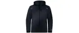 uvex SuXXeed craft Wintersoftshell 7040 Gr. XXL, Anthrazit/Schwarz