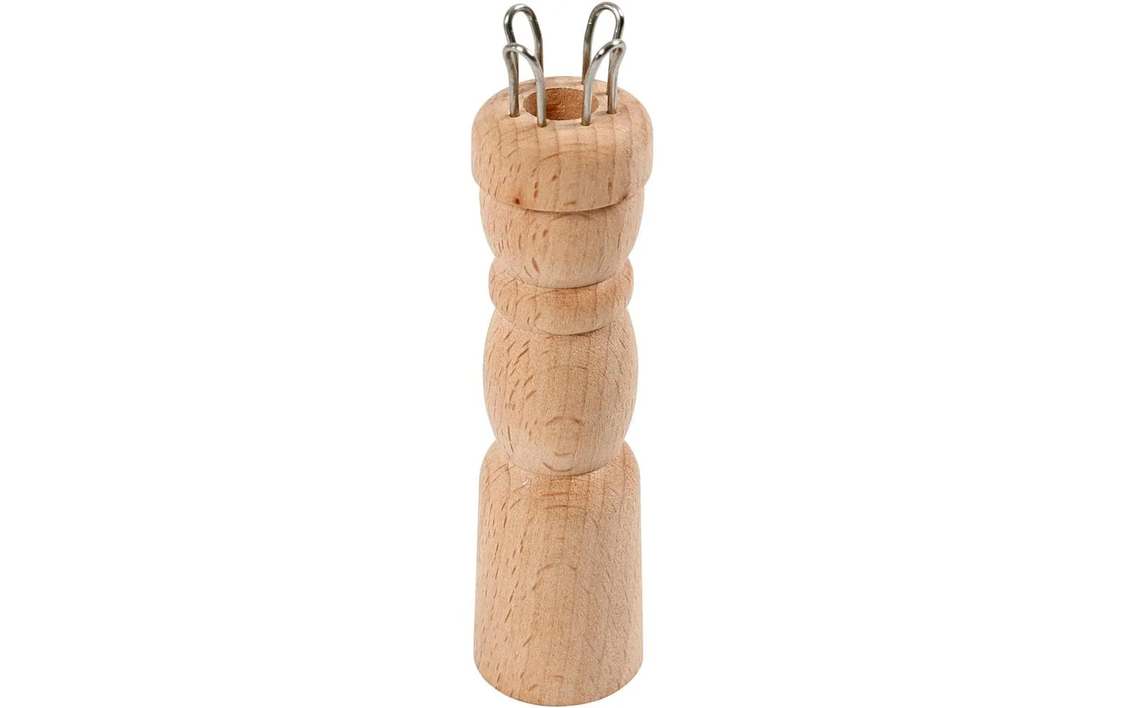 Creativ Company Strickliesel unbehandeltes Holz mit Metallösen