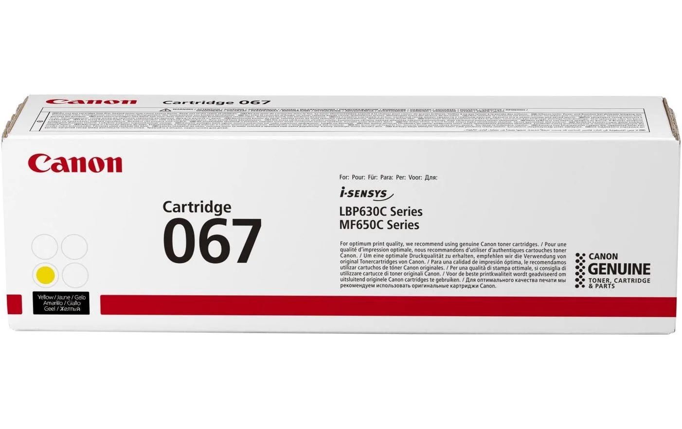 Canon Toner 067 / 5099C002 Yellow