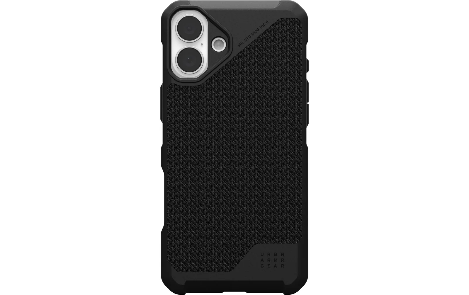 UAG Back Cover Metropolis LT iPhone 16 Plus Kevlar Black