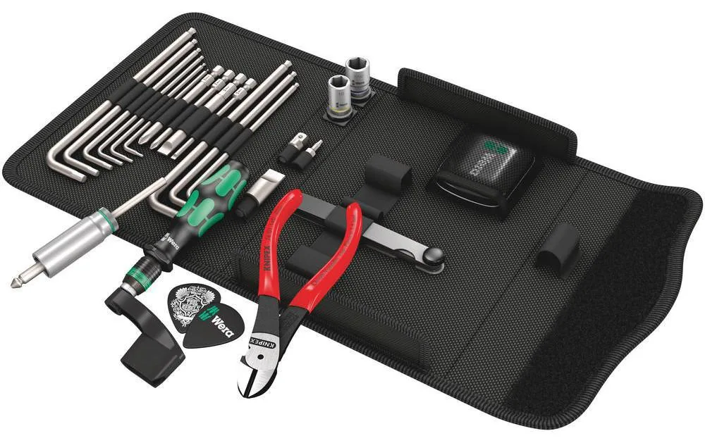 Wera Werkzeug-Set 9100 für Gitarren, 27-teilig