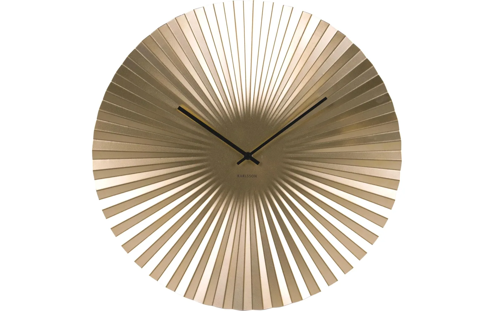 KARLSSON Wanduhr Sensu XL 50 cm, Gold