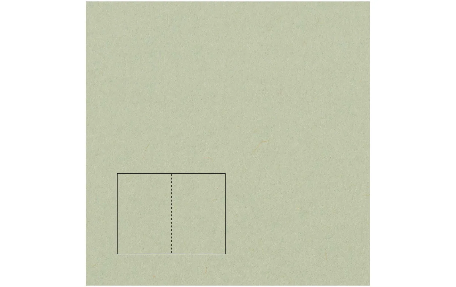 Rico Design Paper Poetry Essentials Klappkarte A5, Lindgrün