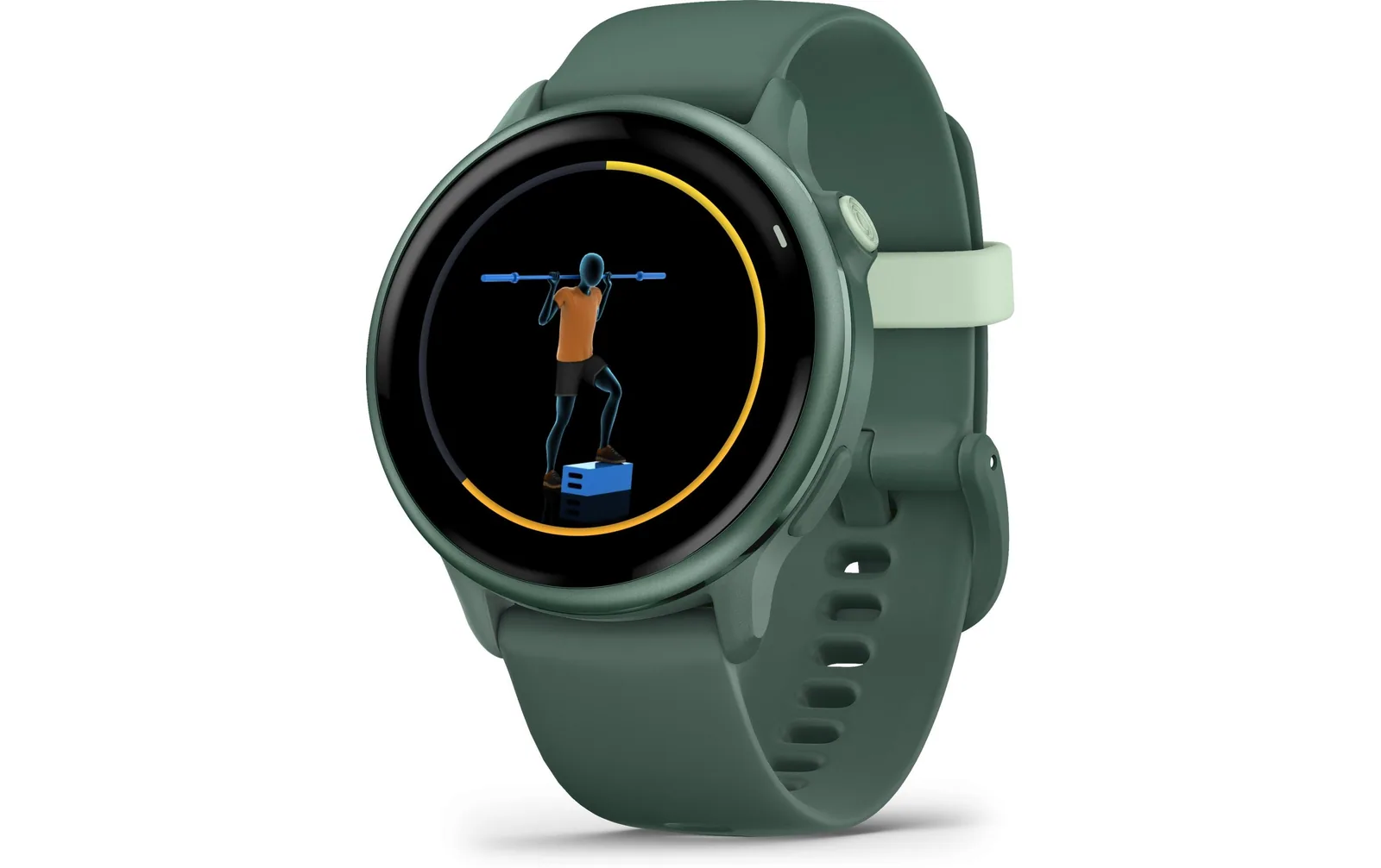 GARMIN GPS-Sportuhr Vivoactive 6 Dunkelgrün