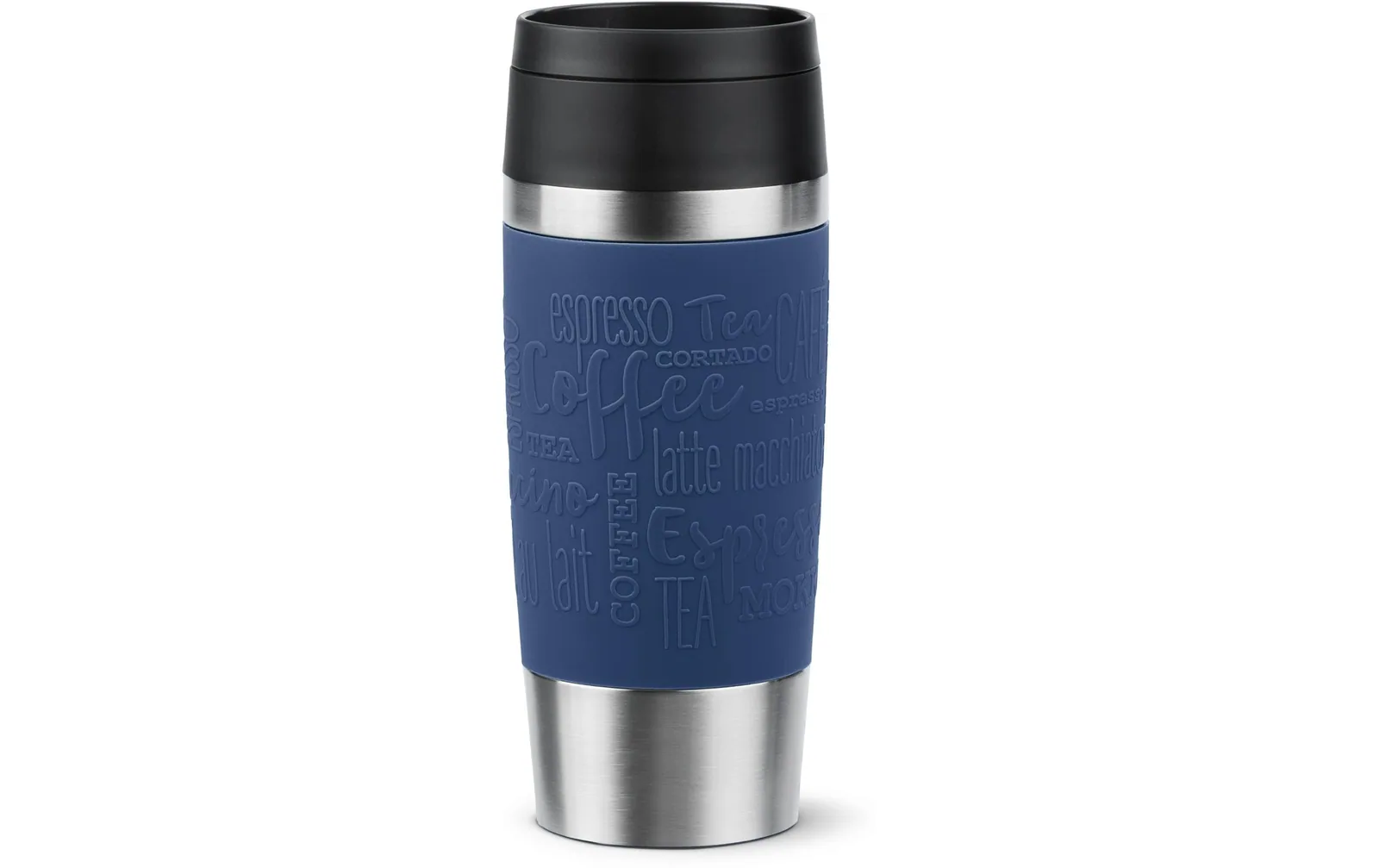 Emsa Thermobecher Travel Mug Classic 360 ml, Dunkelblau