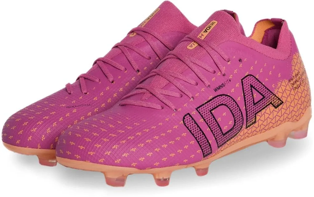 IDA Sports Fussballschuh Helia Elite FG/AG Dunkelpink, 35.5