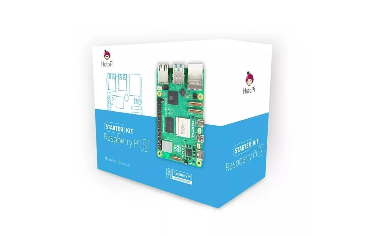 HutoPi Starter Kit Raspberry Pi 5 16 GB