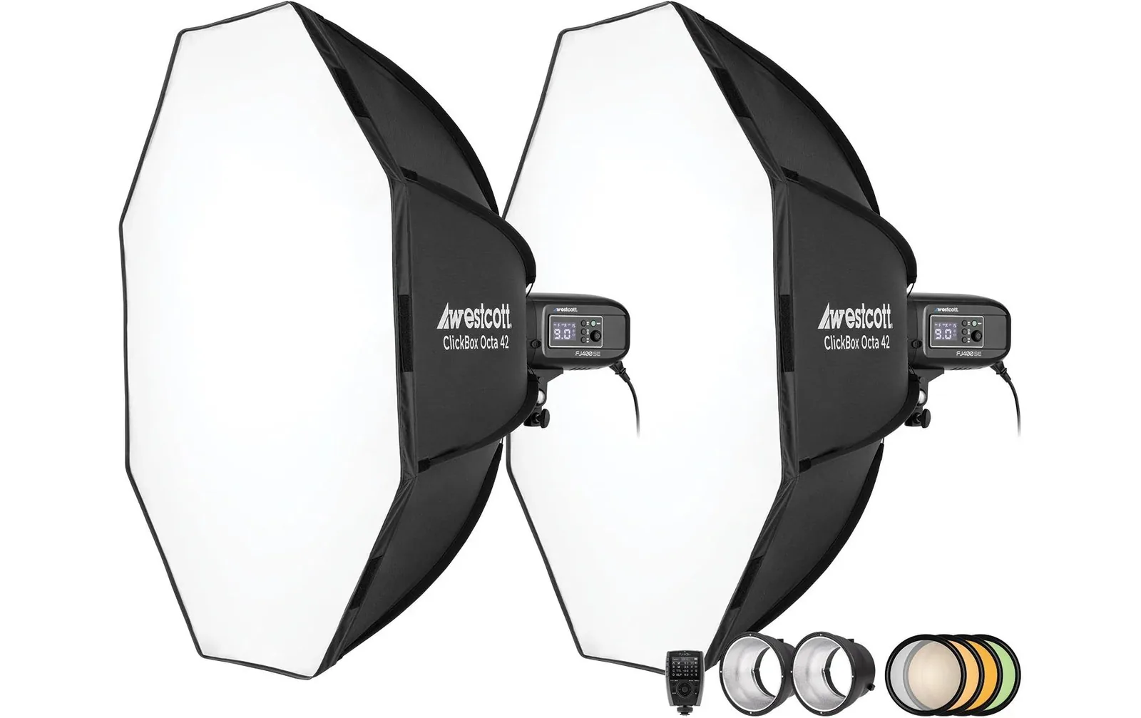Westcott Blitzgerät FJ400-SE 2-Licht-Kit mit FJ-X3 M Funkauslöser