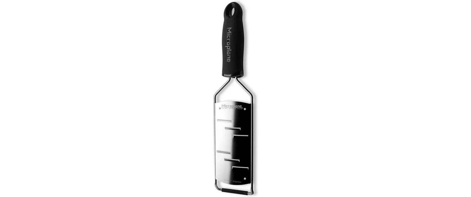 Microplane Gourmet Raspel grob Schwarz