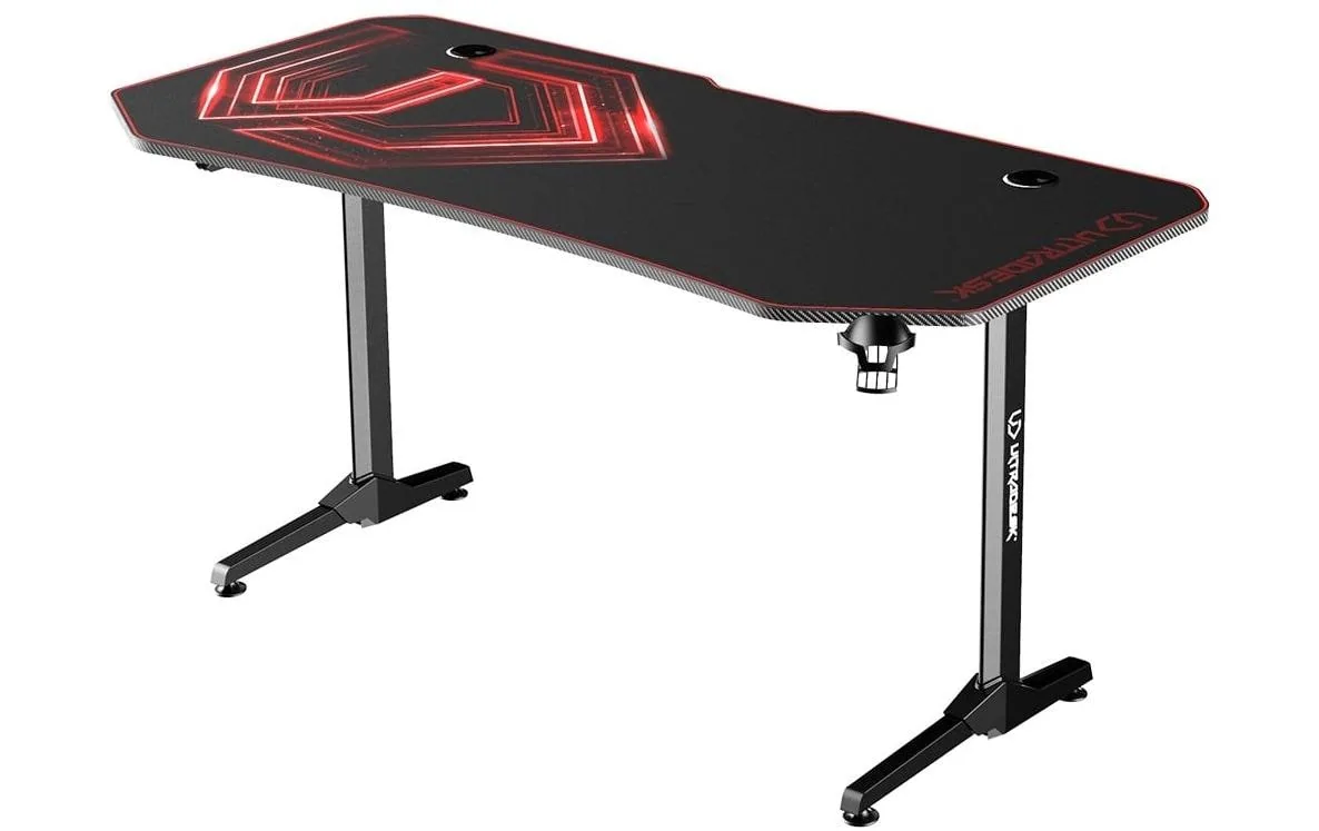 Ultradesk Gaming Tisch Frag XXL Rot