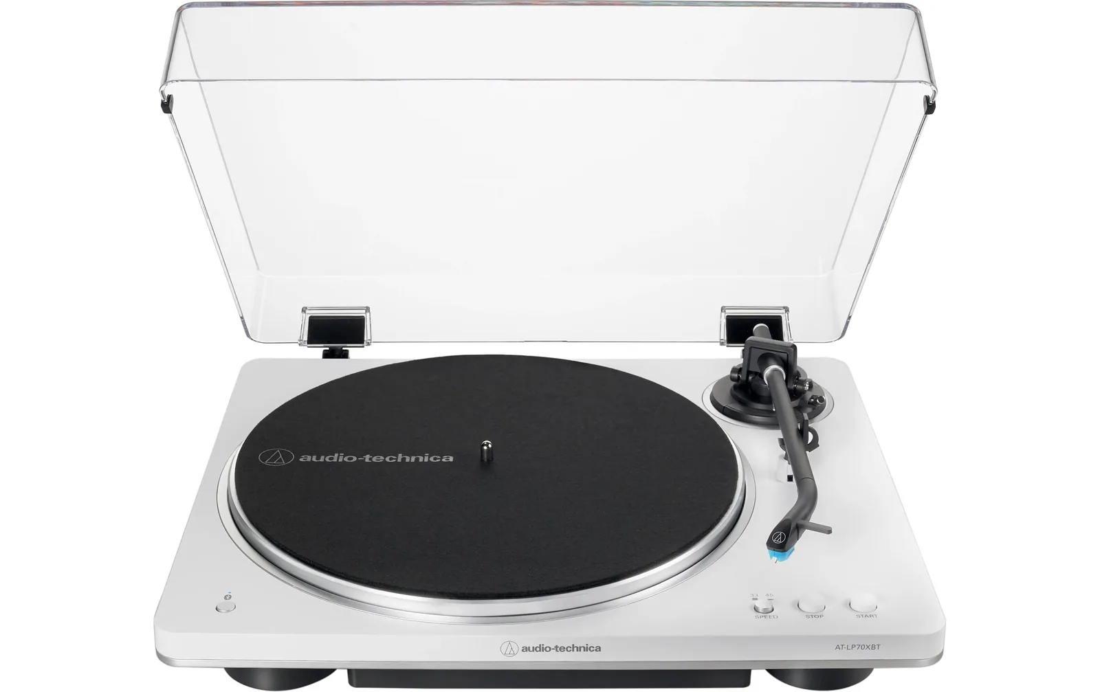 Audio-Technica Plattenspieler AT-LP70XBTBS Silber