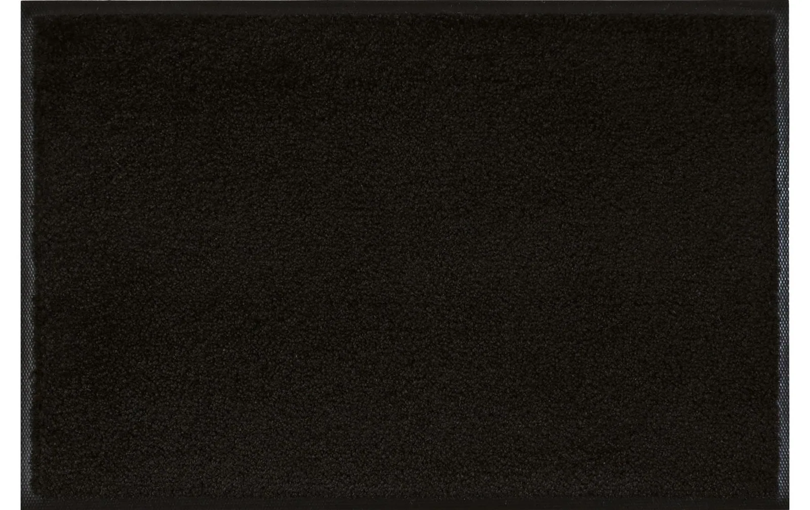 wash+dry Fussmatte Schwarz, 60 cm x 90 cm