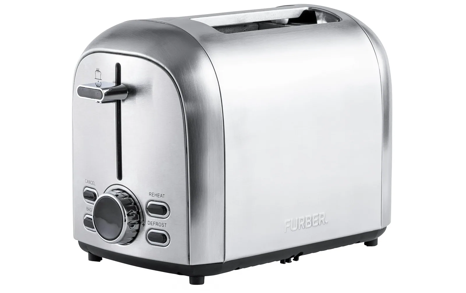 FURBER Toaster Crusty Silber