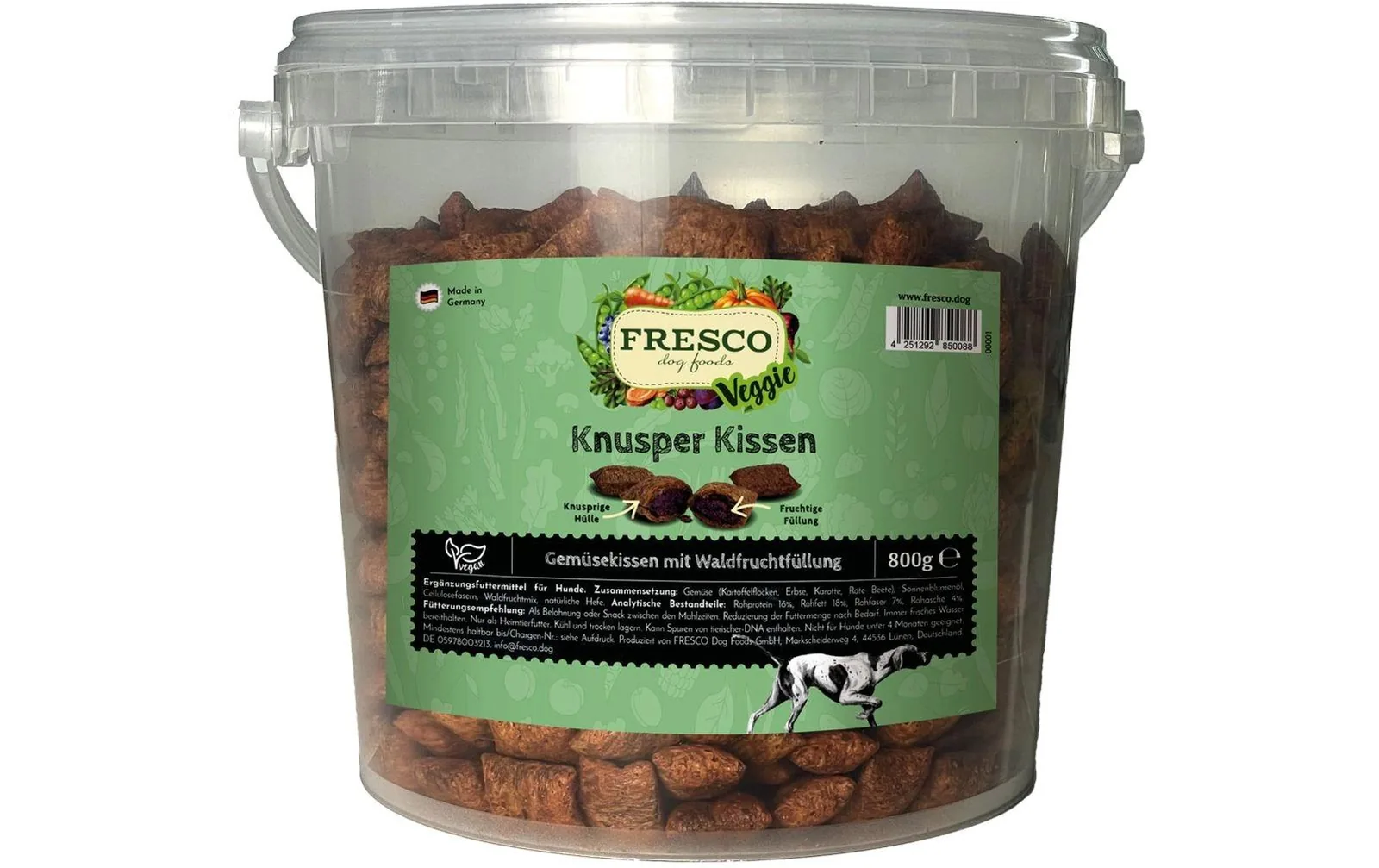 FRESCO Veggie-Snack Knusper Gemüsekissen 800 g