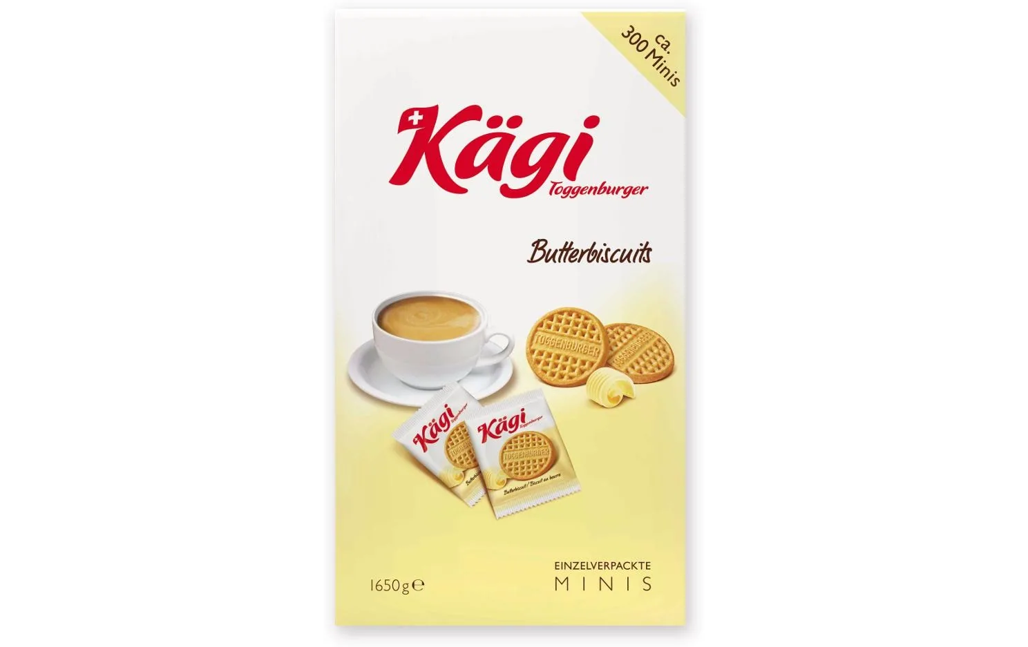 Kägi fret Guetzli Toggenburger Minis Butterbiscuit 1.65 kg