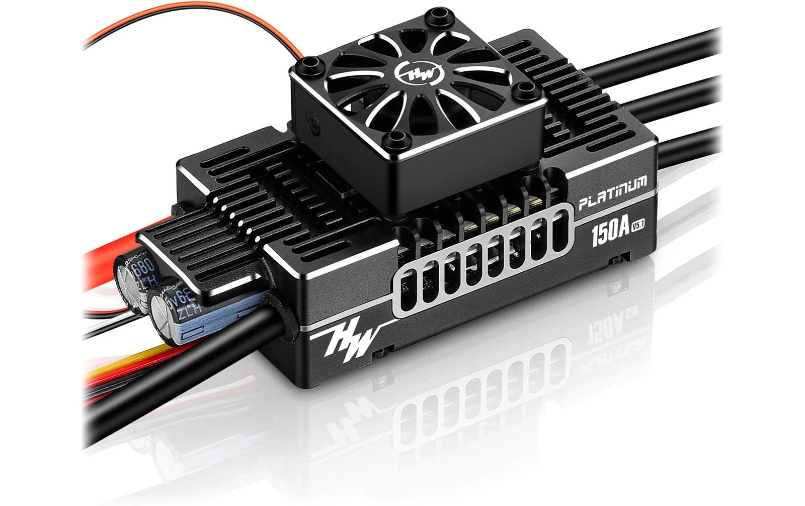 Hobbywing Brushless Regler Platinum Pro V5.1 150 A, 3-8S, BEC