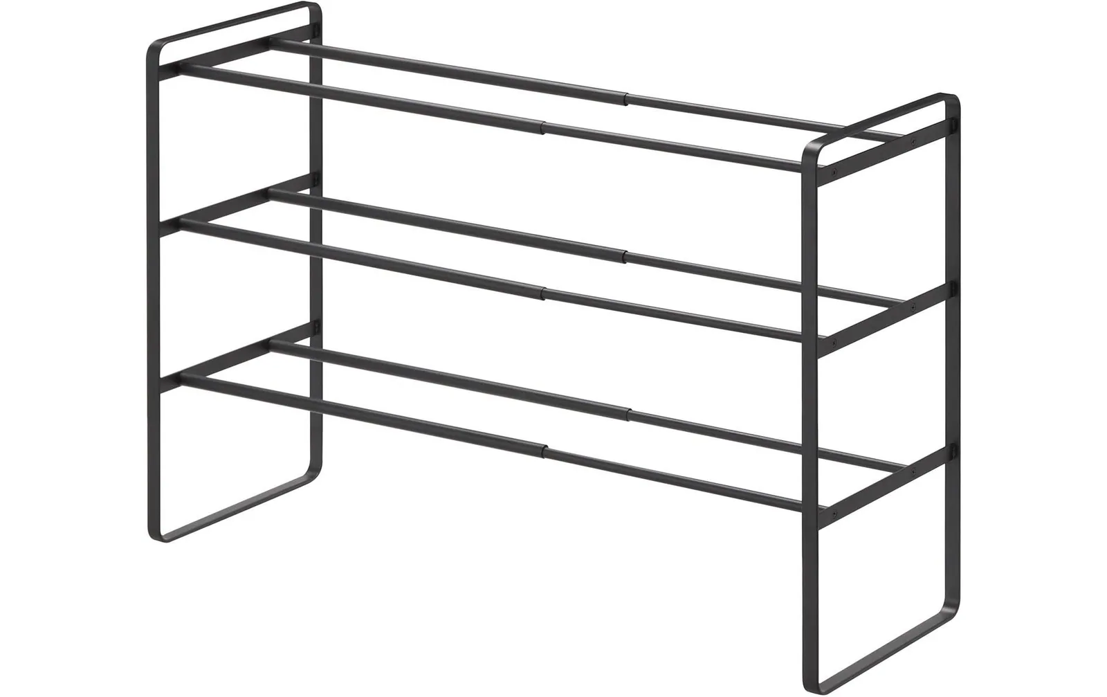 Yamazaki Schuhregal Tower 41 x 25 x 46 cm, Schwarz