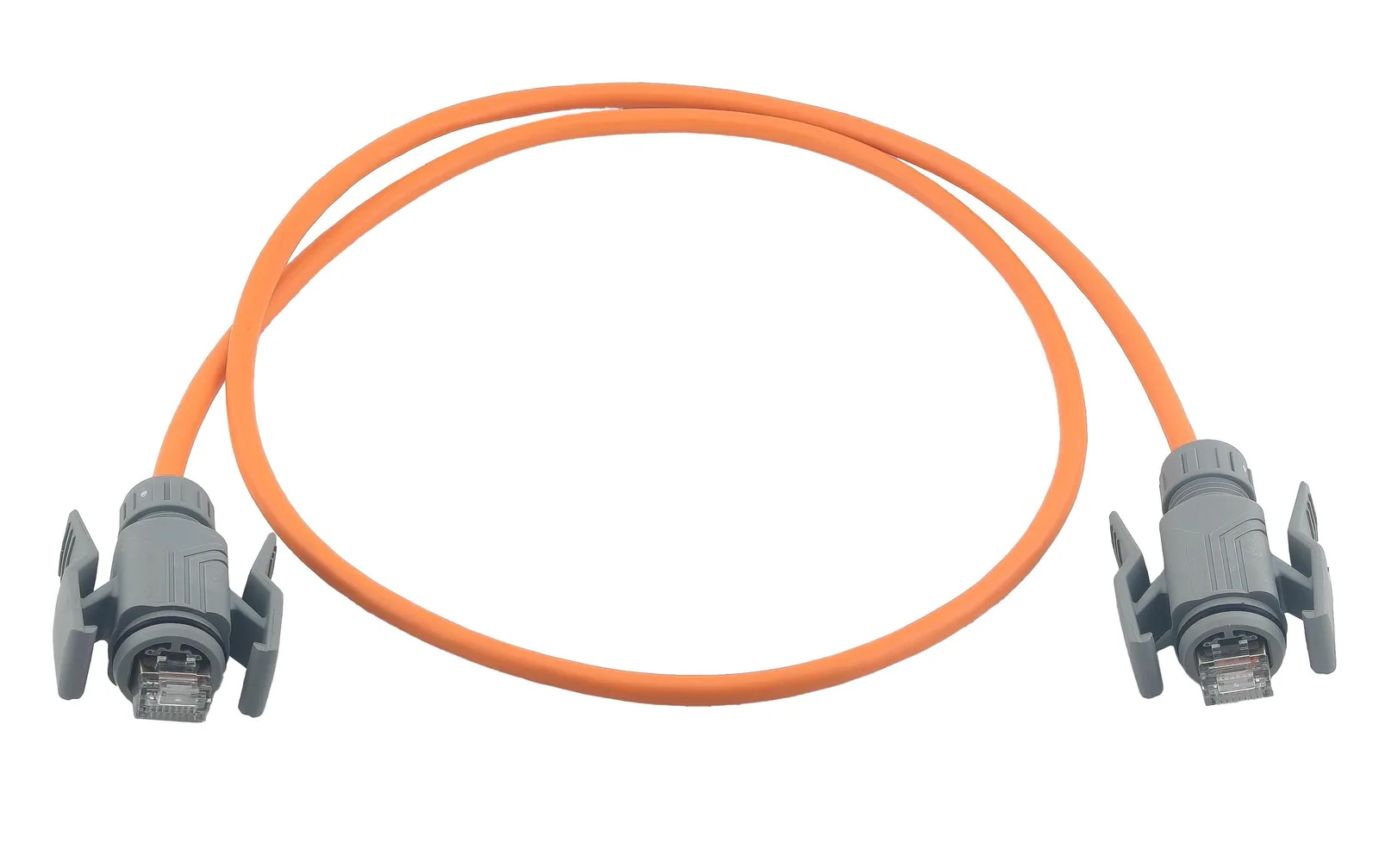 Wirewin Patchkabel Outdoor RJ-45 - RJ-45 Cat 6A, S/FTP, 5 m, Orange