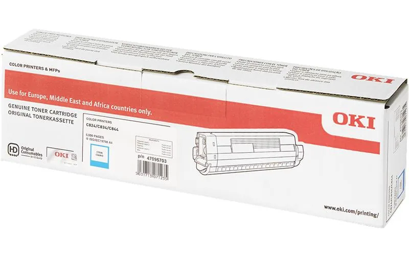 OKI Toner 47095703 Cyan