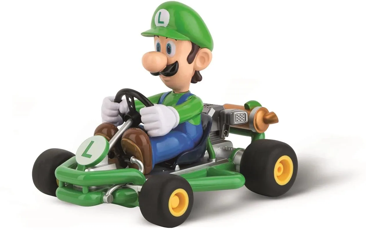 Carrera RC Mario Kart Pipe Luigi 1:18 2.4 GHz Full Function R/C