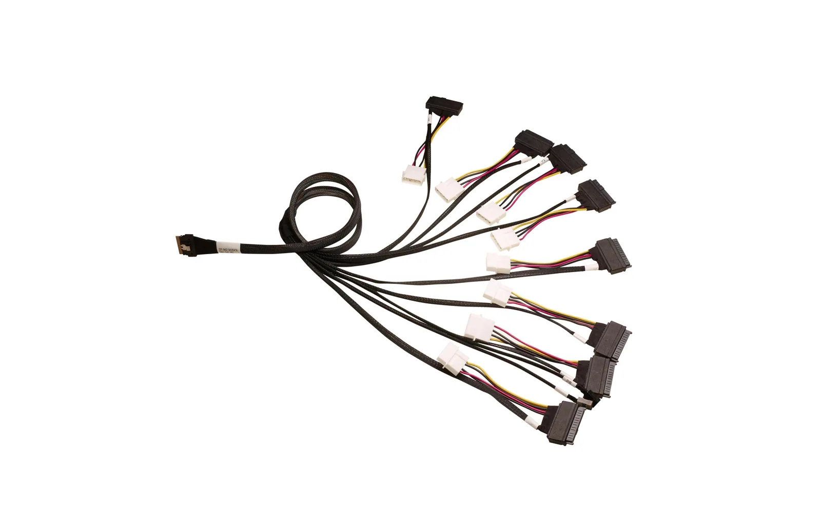 Broadcom SAS-Kabel SFF-8654 - 8x SFF-8639, 100 cm