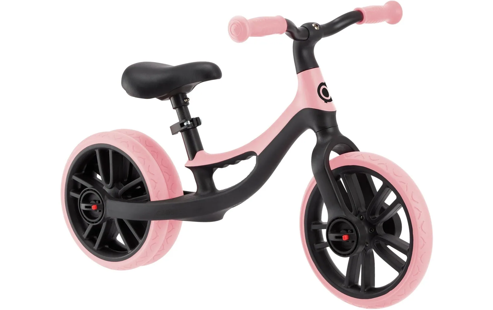GLOBBER Kinder-Laufrad GO Bike Elite Duo Schwarz/Rosa
