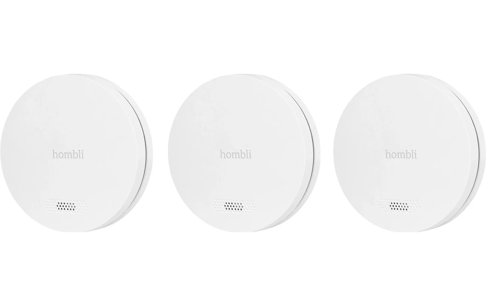 hombli Smart Smoke Detector 2+1 - weiss