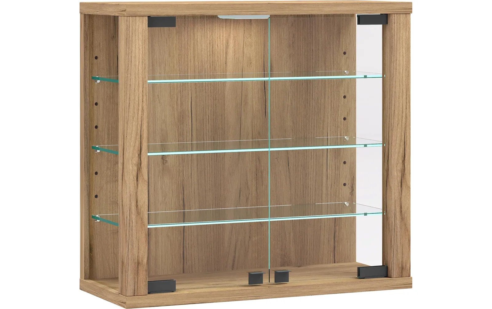 VCM Vitrine Vitrosa S 42.6 x 39.9 cm, Honig-Eiche