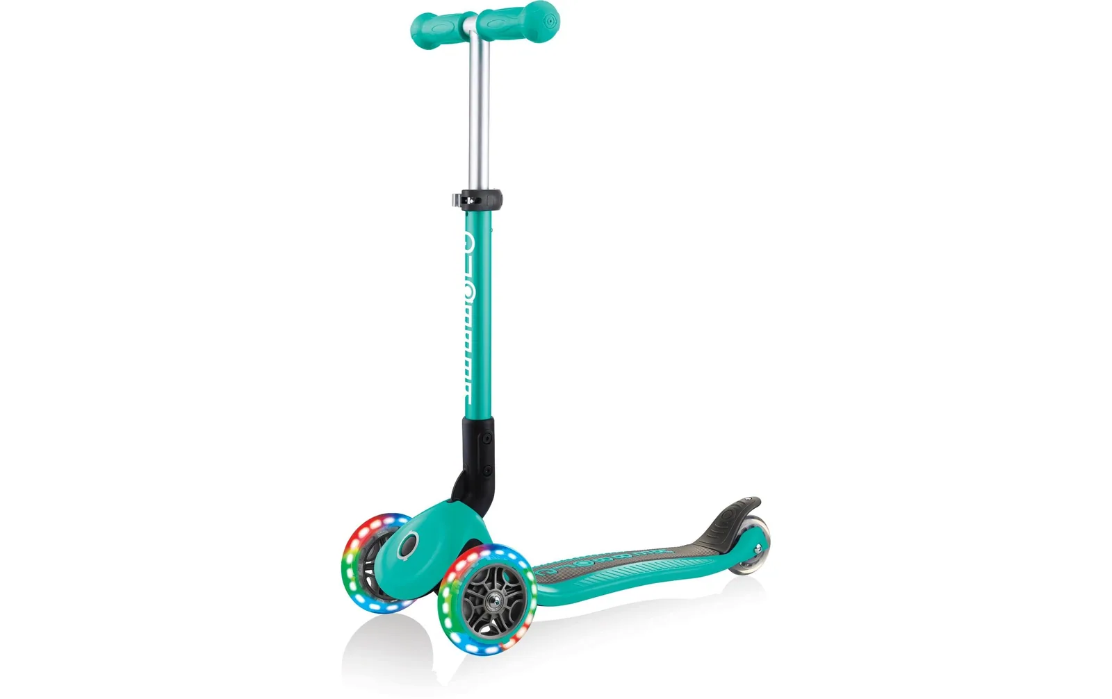 GLOBBER Scooter Junior Foldable Lights Mini Grün
