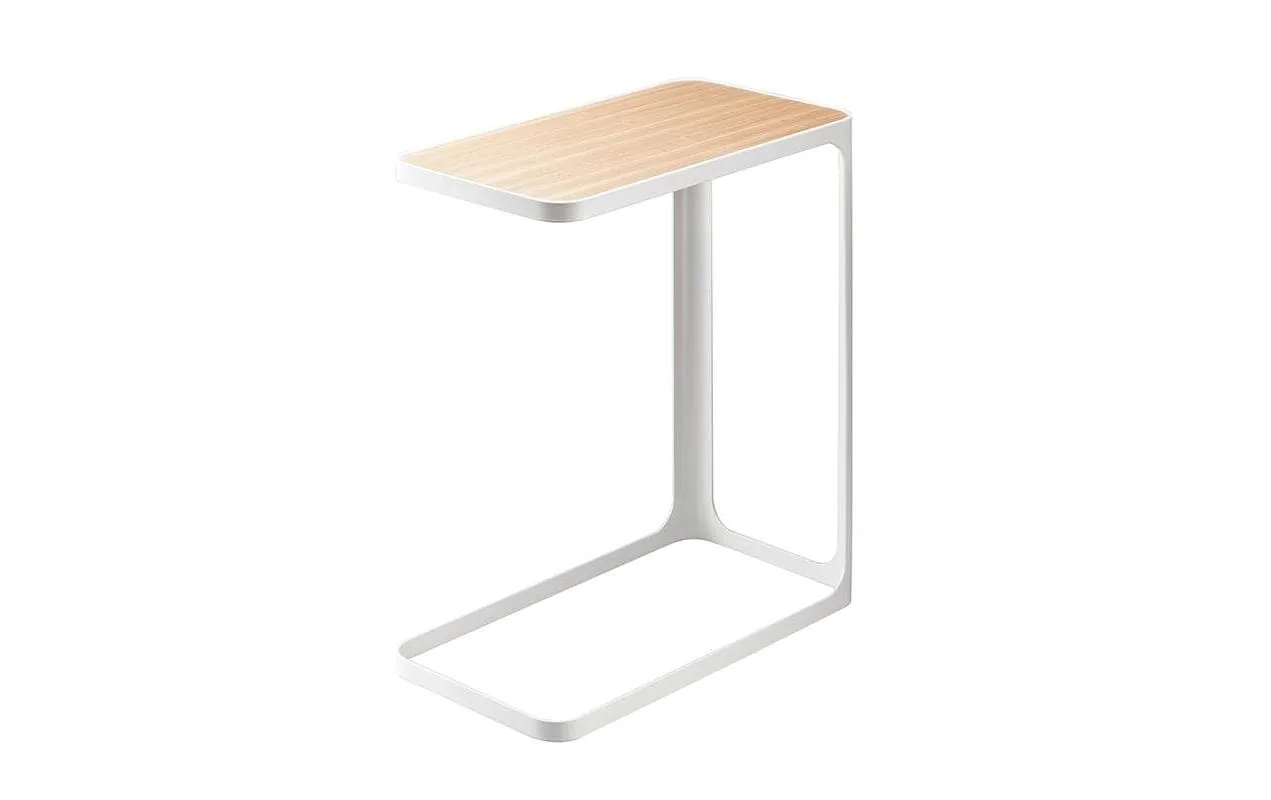 Yamazaki Beistelltisch Frame Weiss/Nature