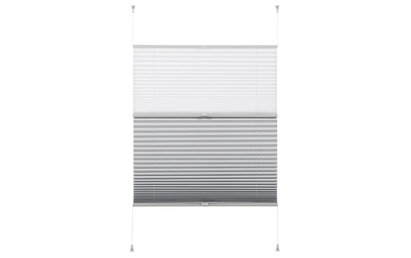 Gardinia Plissée Easyfix, Day & Night 50 x 130 cm, Weiss