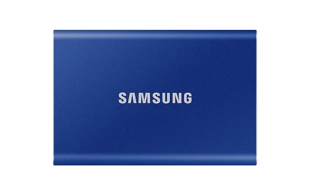 Samsung Externe SSD Portable T7 Non-Touch, 1024 GB, Indigo