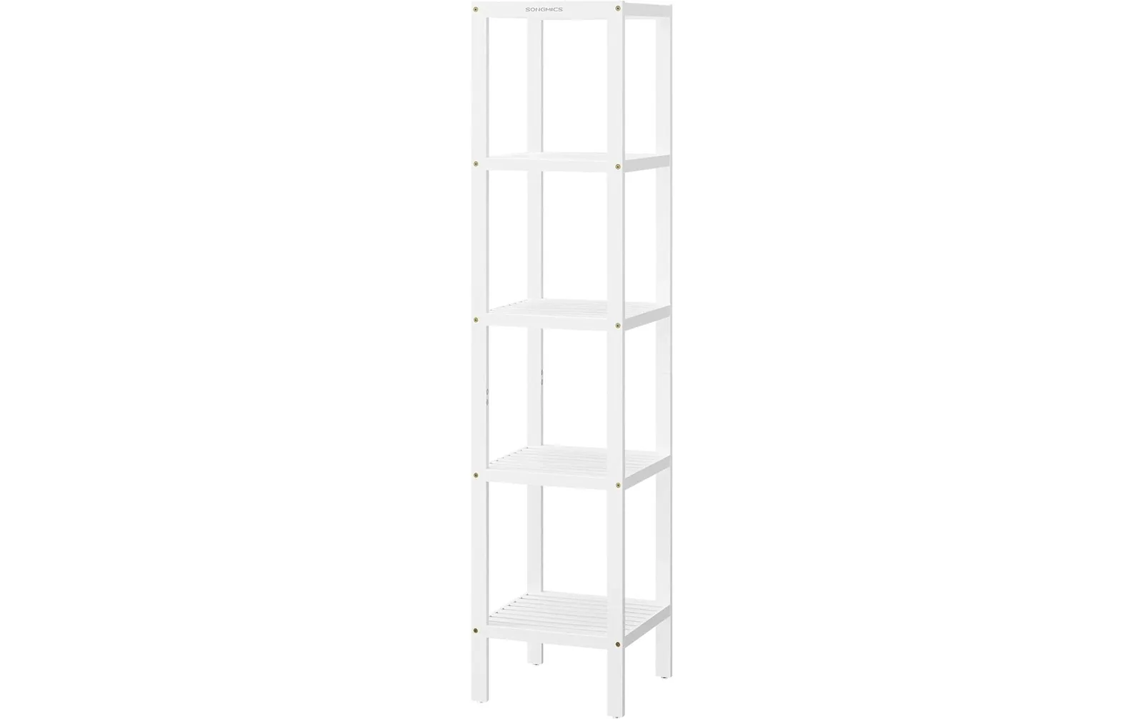Songmics Regal mit 5 Ebenen 33 x 33 x 146 cm, Weiss