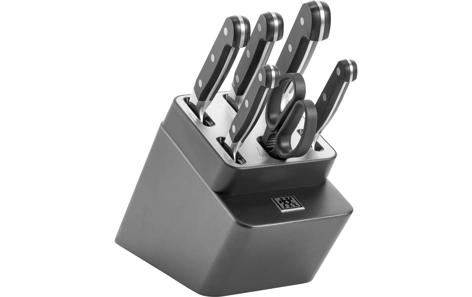Zwilling Messerblock-Set mit Messer Pro Grau, 7-teilig