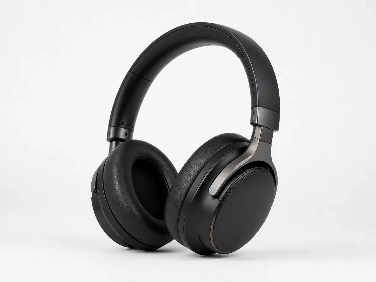 Premium Noise-Cancelling-Kopfhörer schwarz – Ansicht 1