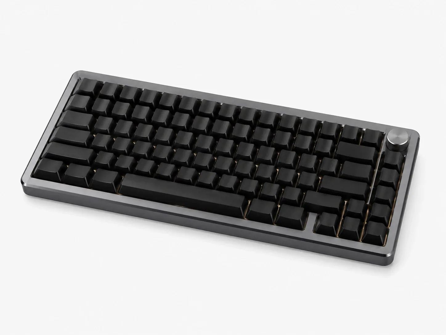 Premium mechanische Tastatur Alu kabellos – Ansicht 1
