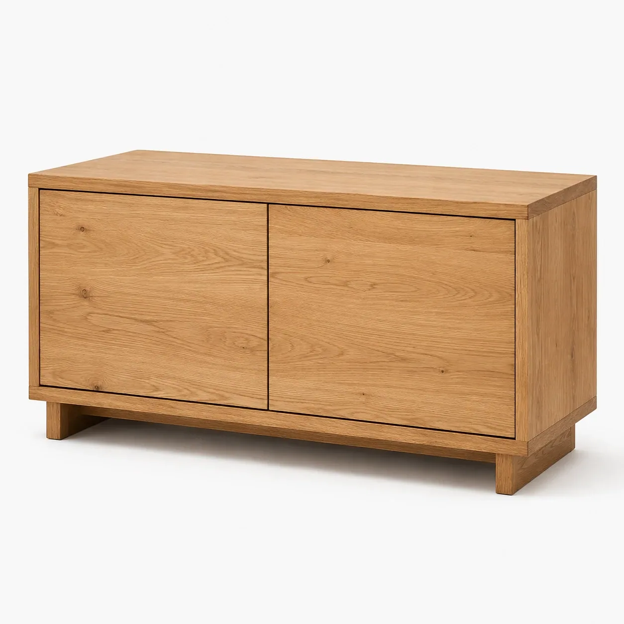 Oak sideboard with 2 doors – view 1